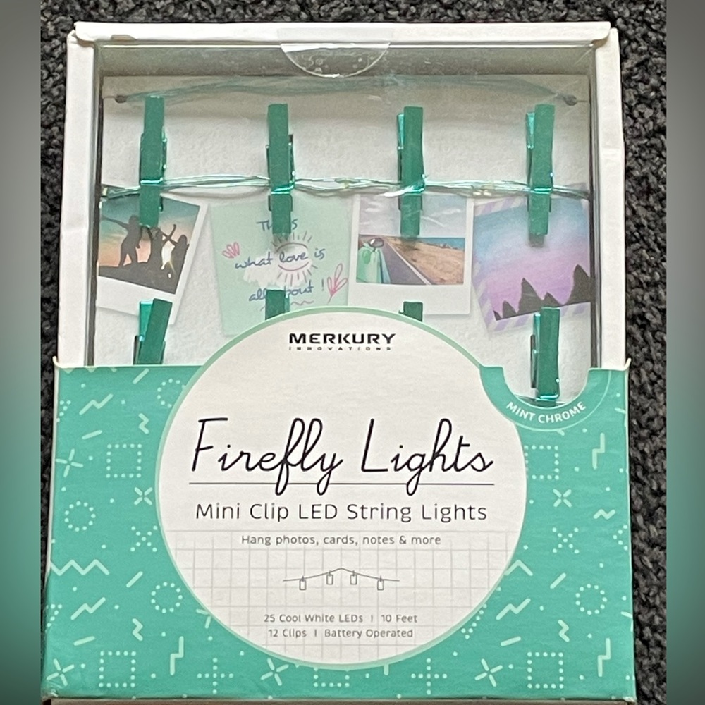 Firefly Mini Clip LED String Lights BRAND NEW